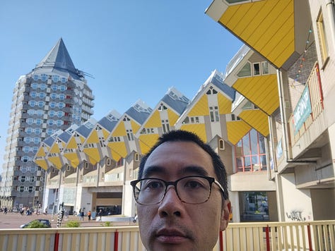 Rotterdam Markthal, De Rotterdam, Cube Houses