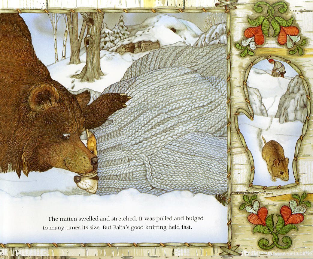 The Cookie Train: The Mitten by Jan Brett ( + Activity)