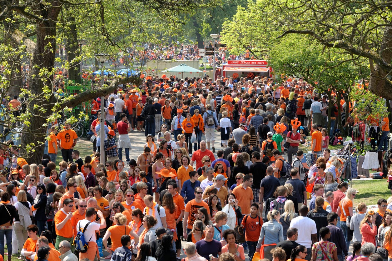 Everything You Need to Know About King's Day: Europe's Wildest Street Party  (with Map and Images) - Seeker