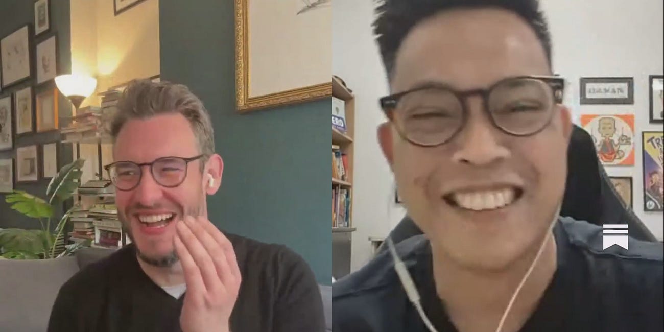 A Reunion in Ink with Gavin Aung Than