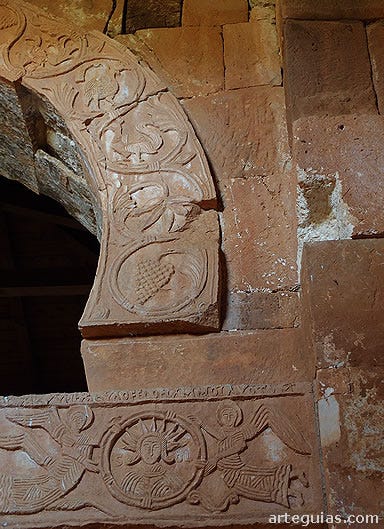 Detalle del arco triunfal