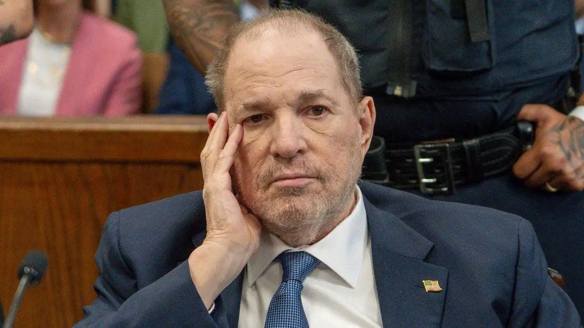 A photo of Harvey Weinstein
