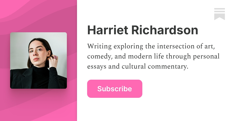 Harriet Richardson | Substack