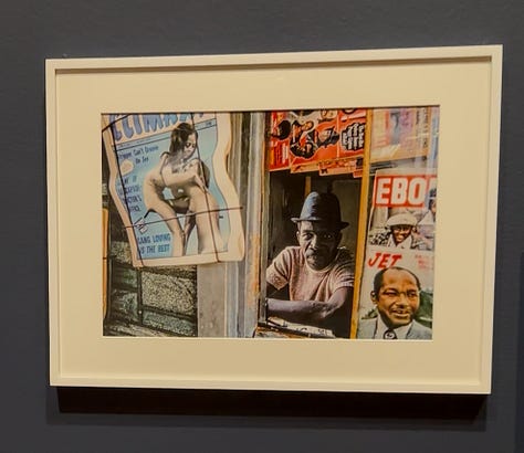 Photos of visit to They Getty museum and the Photography and the Black Arts Movement, 1955–1985 exhibition