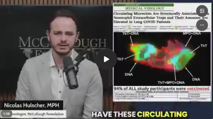 BREAKING: AMYLOID MICROCLOTS Were Found Circulating in the Blood of EVERYONE That Received a COVID-19 "Vaccine" In a New Peer-reviewed Study