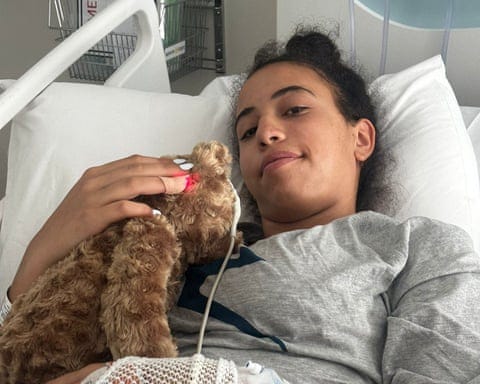 Chaya Dadon is recovering in hospital after a heroic act during the Bondi beach terror attack on Sunday