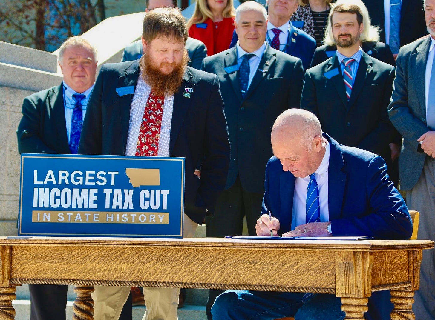 Gianforte bill signing 