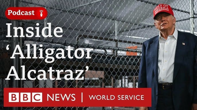 What is 'Alligator Alcatraz' and how will it work? - The President's Path  podcast, BBC World Service