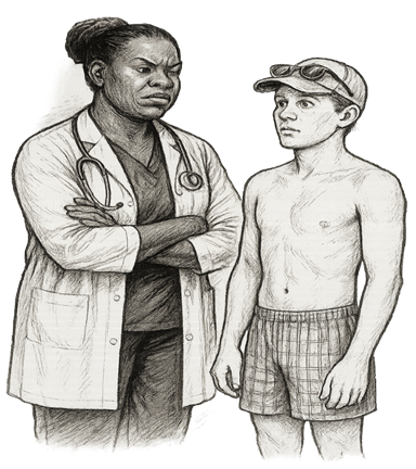 A person and child with a stethoscope

AI-generated content may be incorrect.