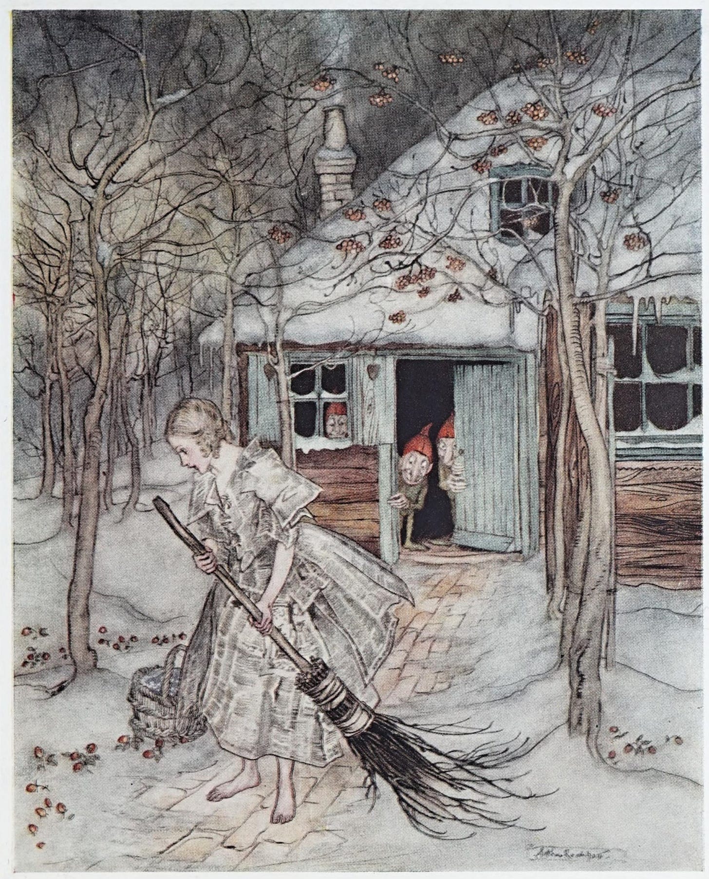 The Three Little Men in the Wood; Source: Public domain.