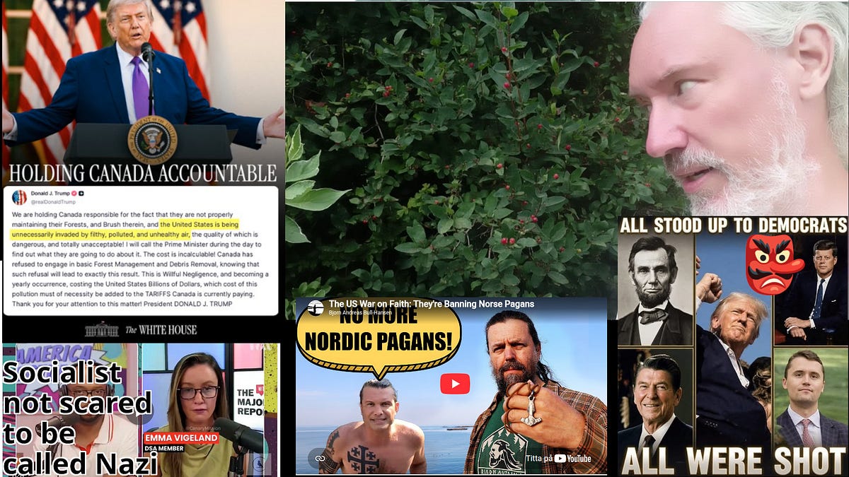 Satanist Hegseth vs pagans. Book of Enoch. Charlie Kirk huge conspiracy. Zampolli & arrested Tate