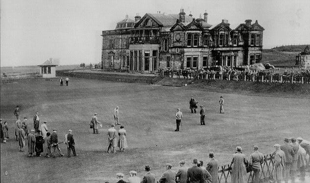 Golf's governing body Royal & Ancient tells men of St Andrews change is  inevitable | Daily Mail Online