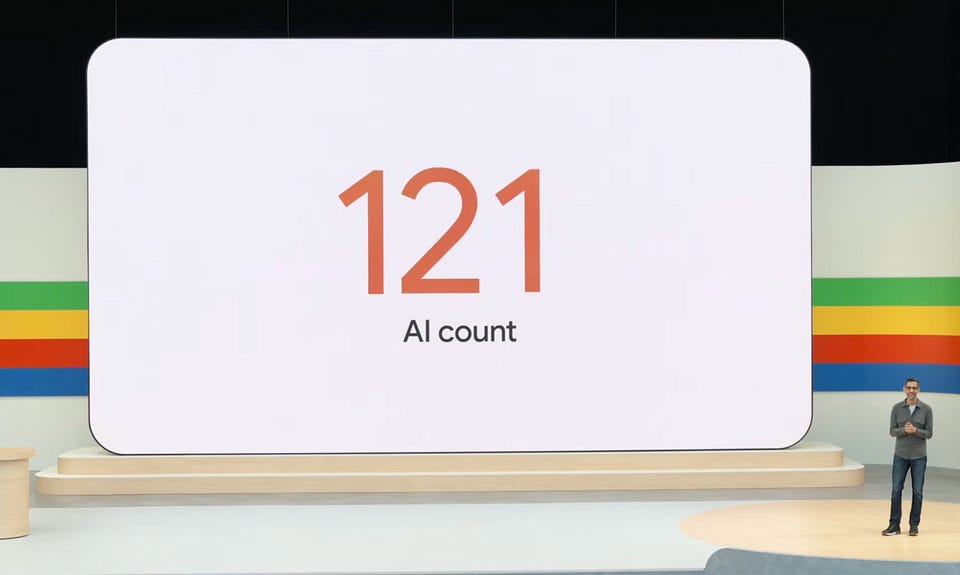 Newsletter artwork for “Google I/O Highlights, OpenAI Won’t Stop, Claude in Europe, and Mass Production for Arm AI Chips”