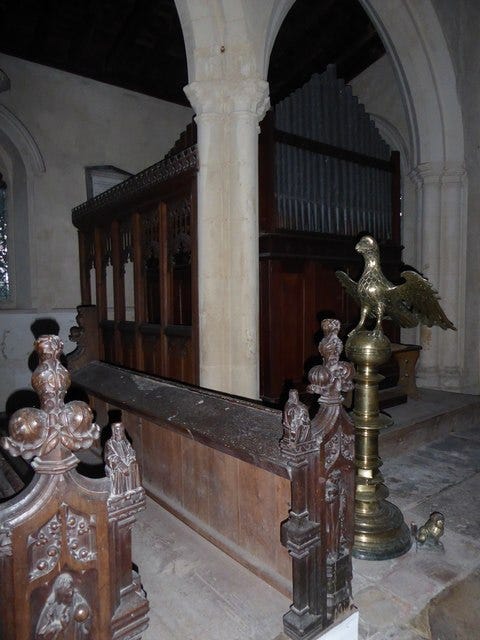 Inside Wiggenhall St Mary The Virgin Parish Church (I)