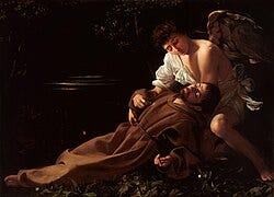 Saint Francis of Assisi in Ecstasy 1594 Saint Francis of Assisi in Ecstasy 1594