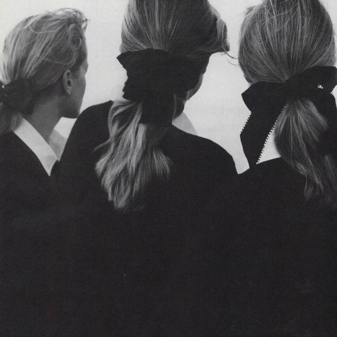 vogue january 1988 calvin klein ad bow