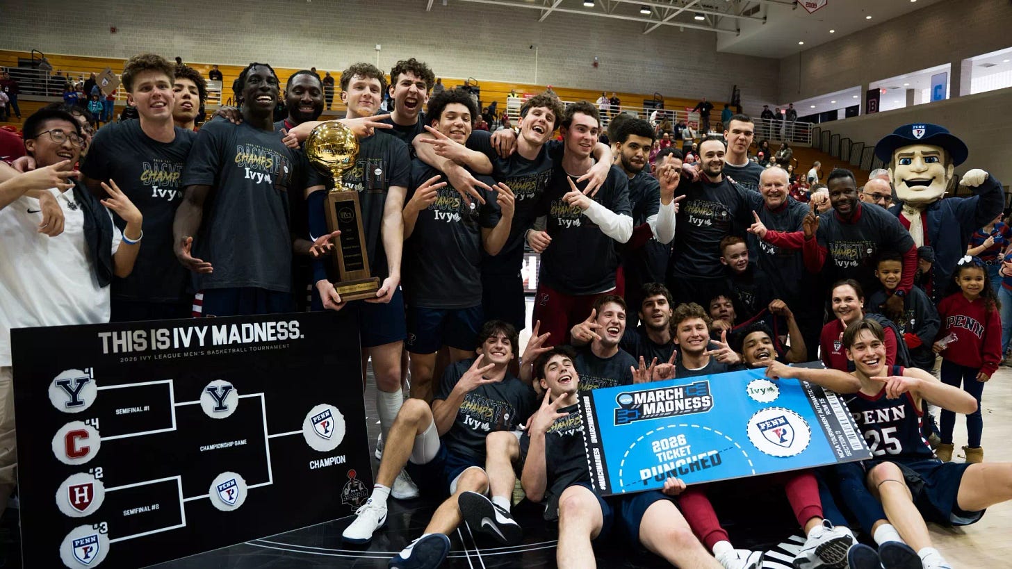 Men's Basketball Crowned Ivy Tournament Champions in Overtime Thriller, 88-84 - University of Pennsylvania Athletics Men's Basketball Crowned Ivy Tournament Champions in Overtime Thriller, 88-84 - University of Pennsylvania Athletics