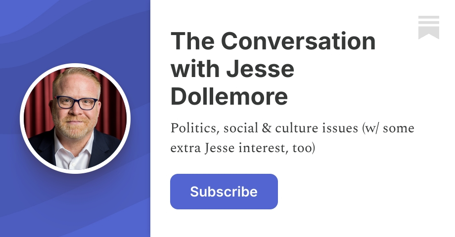 The Conversation with Jesse Dollemore | Substack