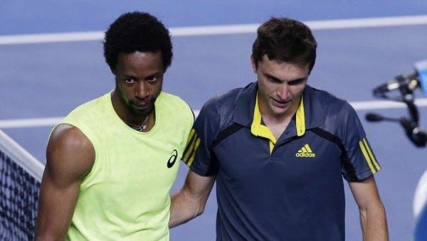 gilles simon and gael monfils to semifinals atp marseille tennis 2015 gilles simon and gael monfils to semifinals atp marseille tennis 2015