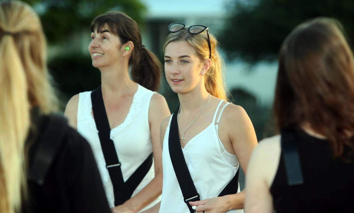 Rebekah Emmett (right) in 2016. Photo / Paul Taylor Rebekah Emmett (right) in 2016. Photo / Paul Taylor