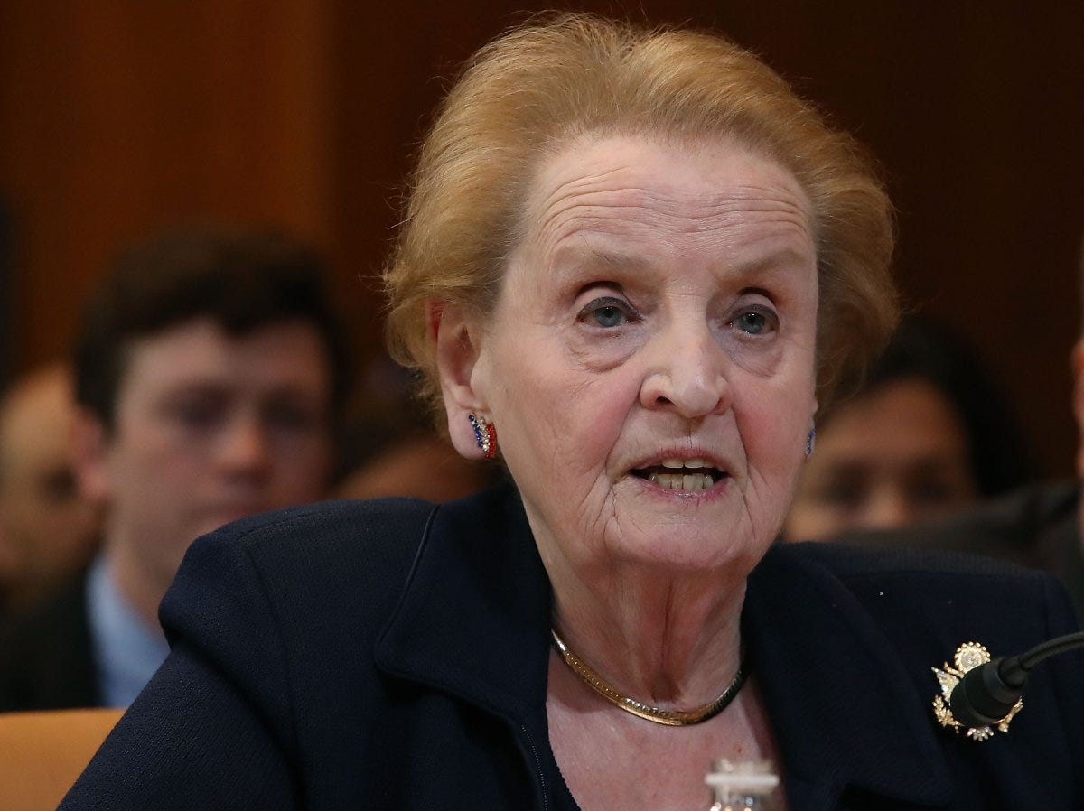 Madeleine albright