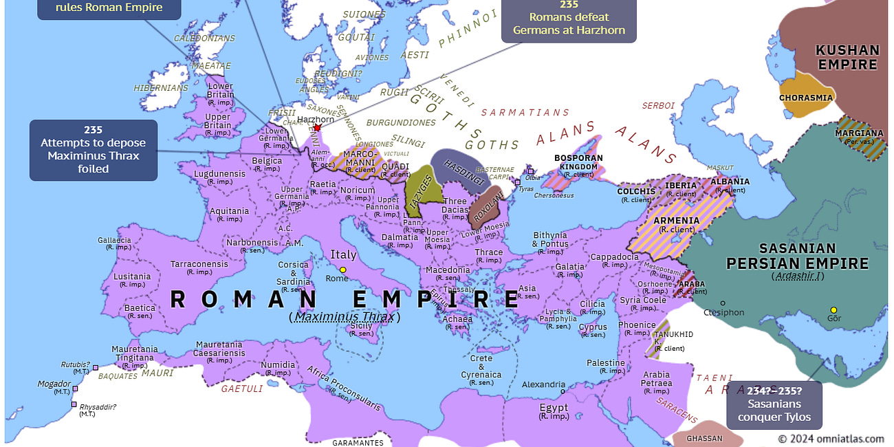 How the Barbarians Took the Fight to the Romans