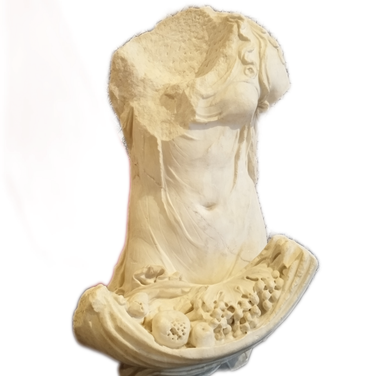 Pomona en su jardín privado