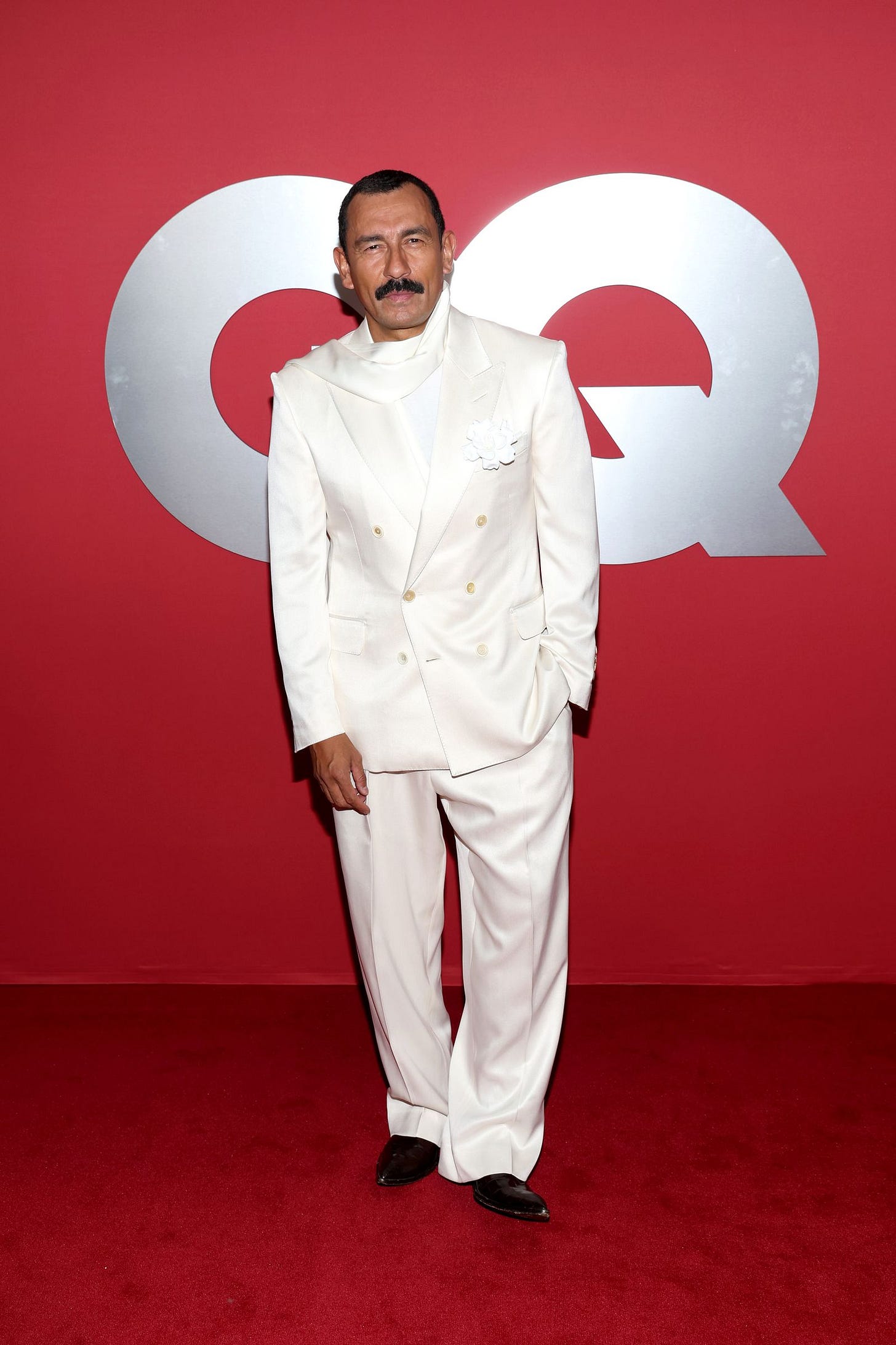 Haider Ackermann in Tom Ford.