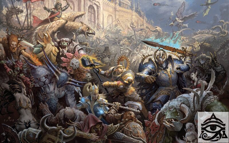Concept art from Warhammer Age of Reckoning