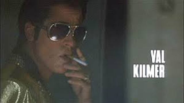 Val Kilmer as Elvis in "True Romance" (All backstage photos with face  revealed) : r/Moviesinthemaking