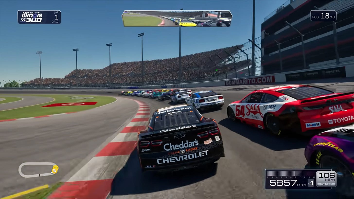 NASCAR 25 had some notable snubs and overratings contained within the official driver ratings on launch day