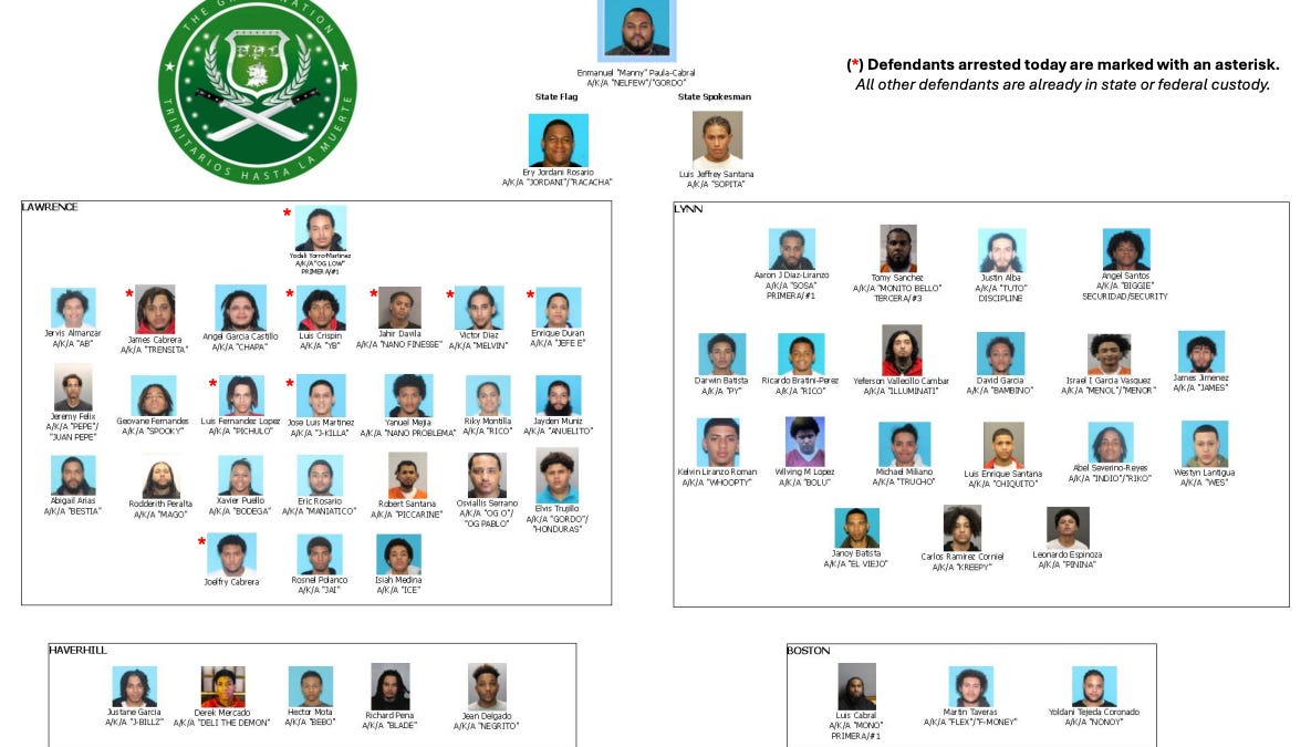 FBI Hands RICO Charges to Dominican Fentanyl Gangsters Who Trafficked Fentanyl, Firearms in Maine