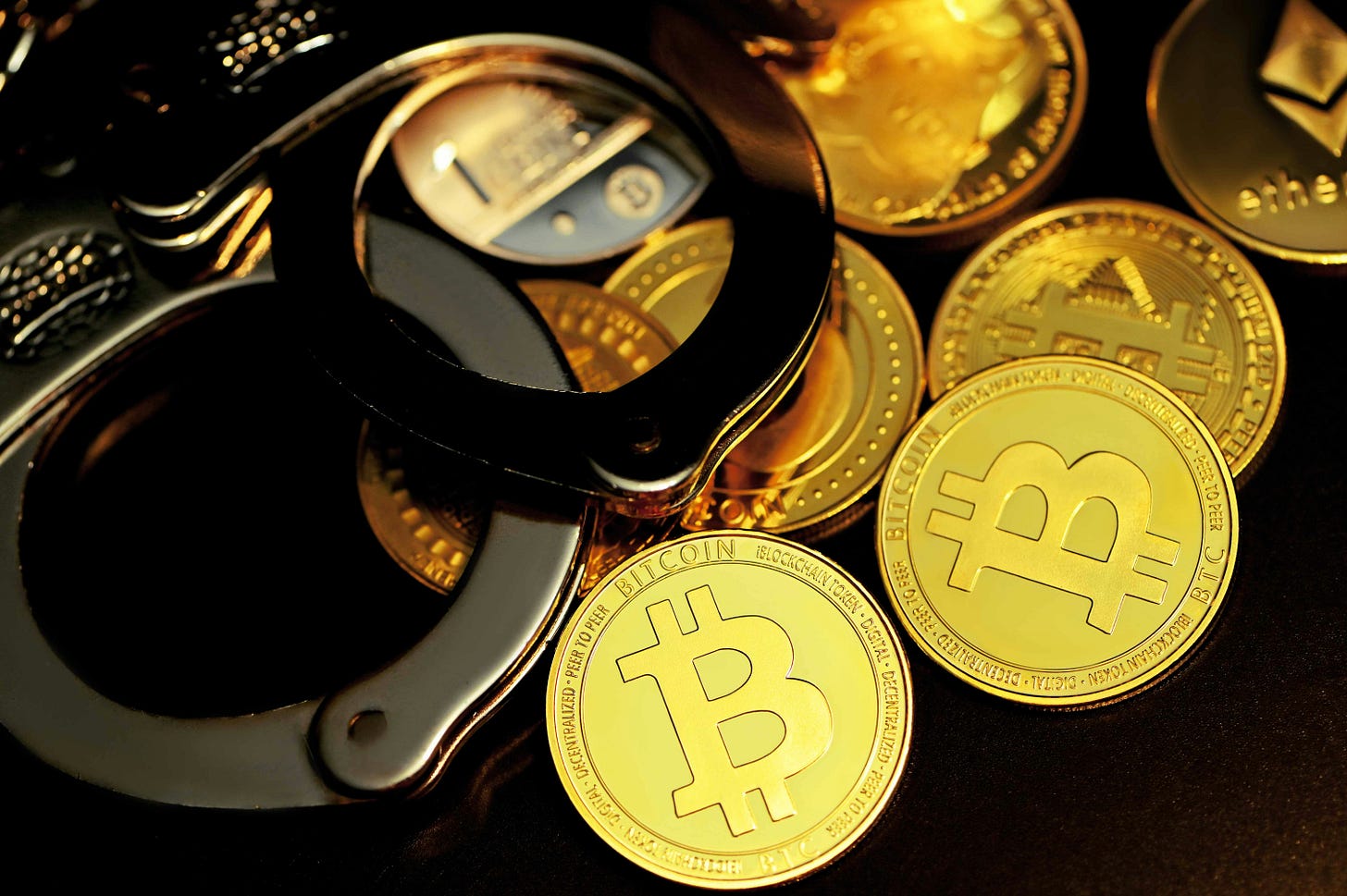 Handcuffs and Bitcoins Handcuffs and Bitcoins