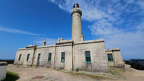 Views of Ardnamurchan lighthouse.