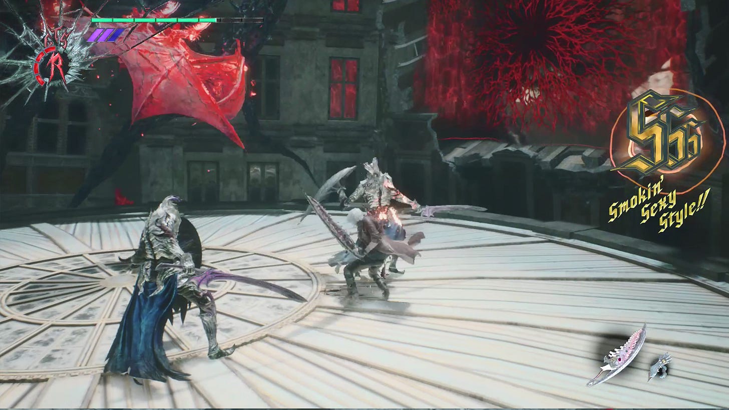 Devil May Cry 5 weapons and combo guide: how to get a S rank with Nero, Dante and V | GamesRadar+ Devil May Cry 5 weapons and combo guide: how to get a S rank with Nero, Dante and V | GamesRadar+