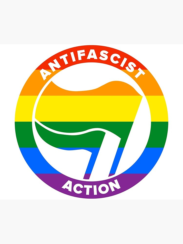 LGBT Flag Antifa" Art Print by AntifaShop | Redbubble