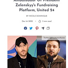 "Balenciaga creative-director is Ambassador for Zelensky's United24 fundraiser" – by Vanessa Beeley