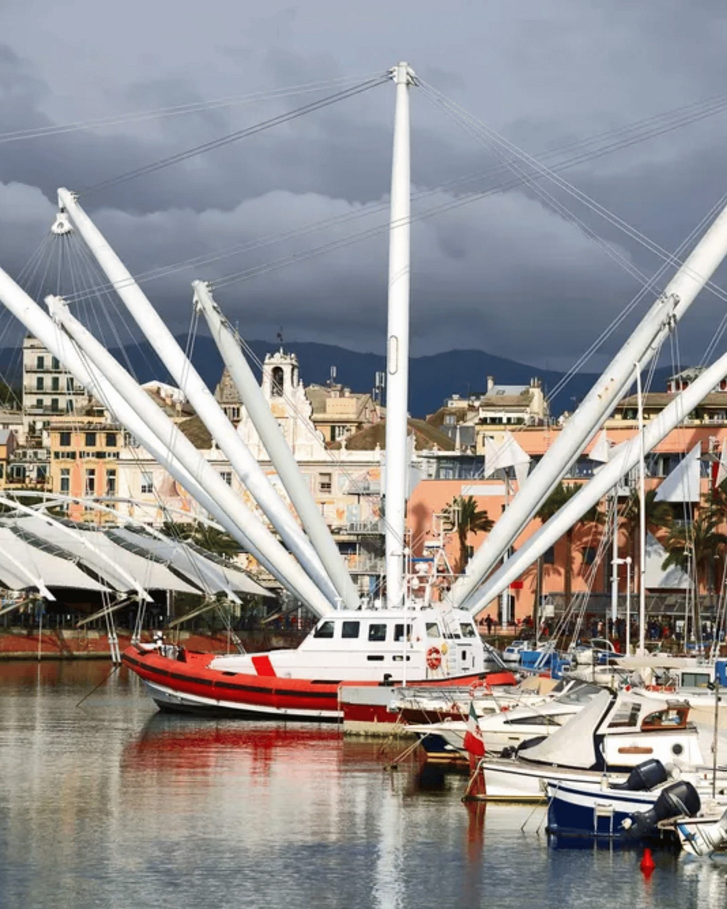 May be an image of boat, Camogli and text