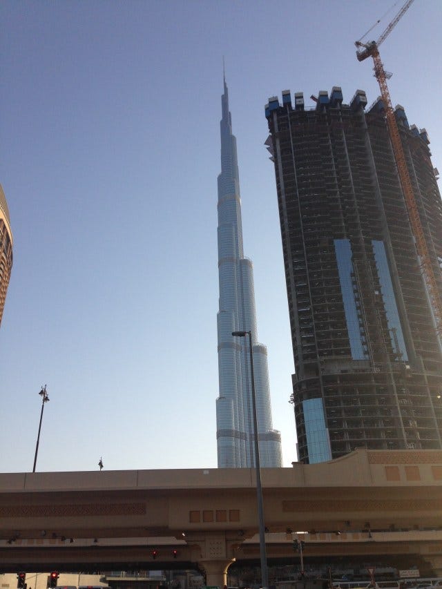 Burj Khalifa is the world's tallest building