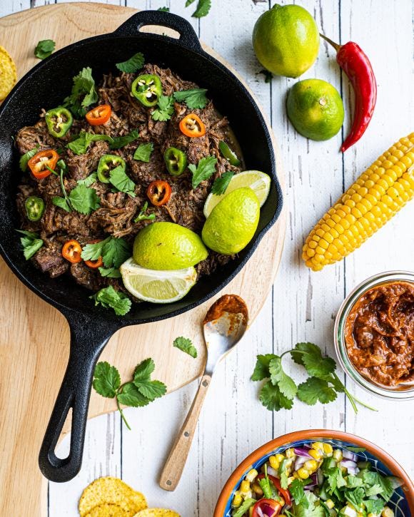 Mexicaans stoofvlees barbacoa
