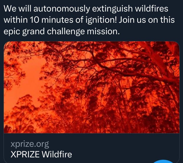 XPRIZE Wildfire: The $11M Prize for Wildfire AI Systems and Drone
