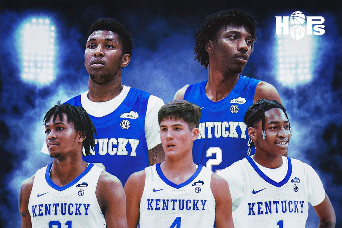 Reed Sheppard. DJ Wagner. Justin Edwards. Aaron Bradshaw. Rob Dillingham.