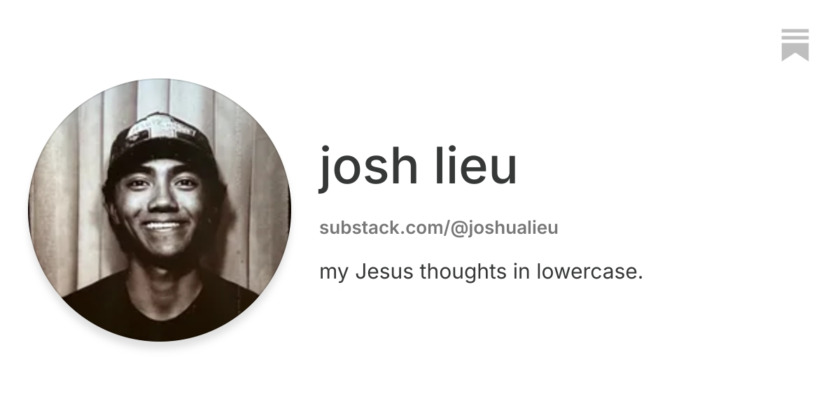 josh lieu | Substack