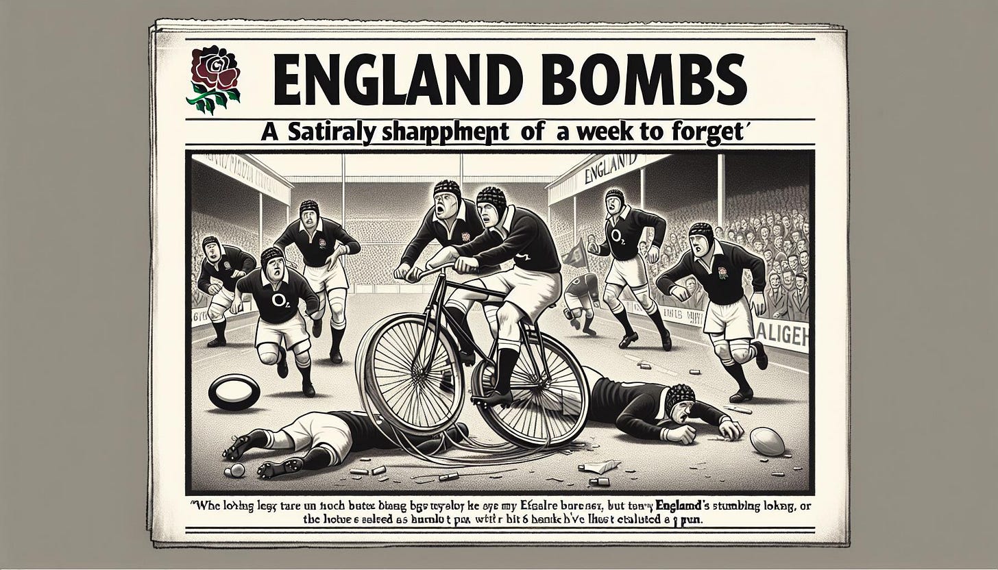 Energizing Advertisement for England Rugby Team's Bombs