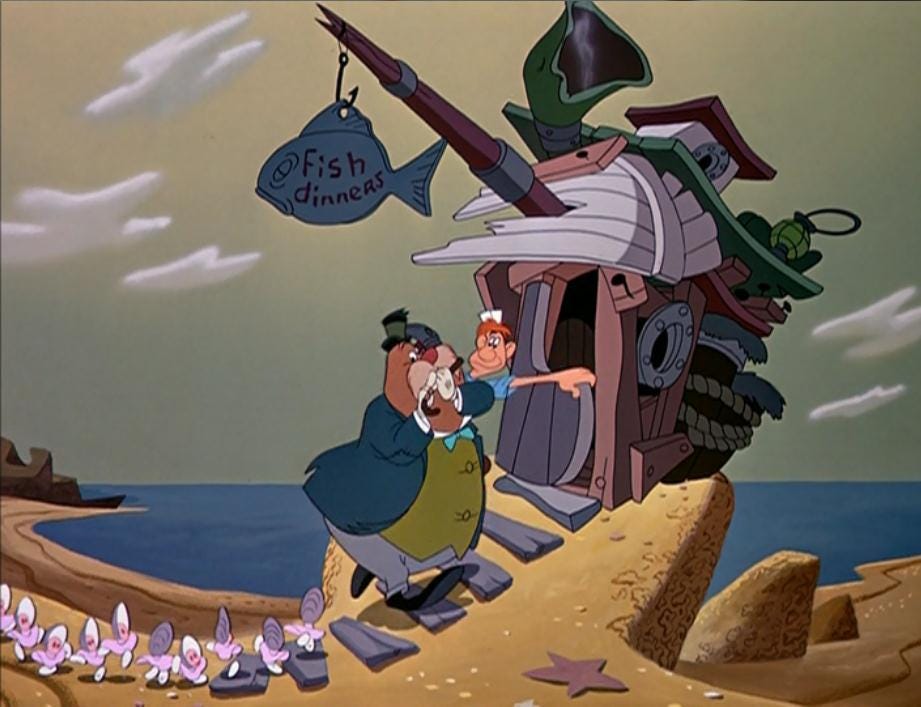 O oysters,” said the carpenter, “You've had a pleasant run! – London By  Gaslight