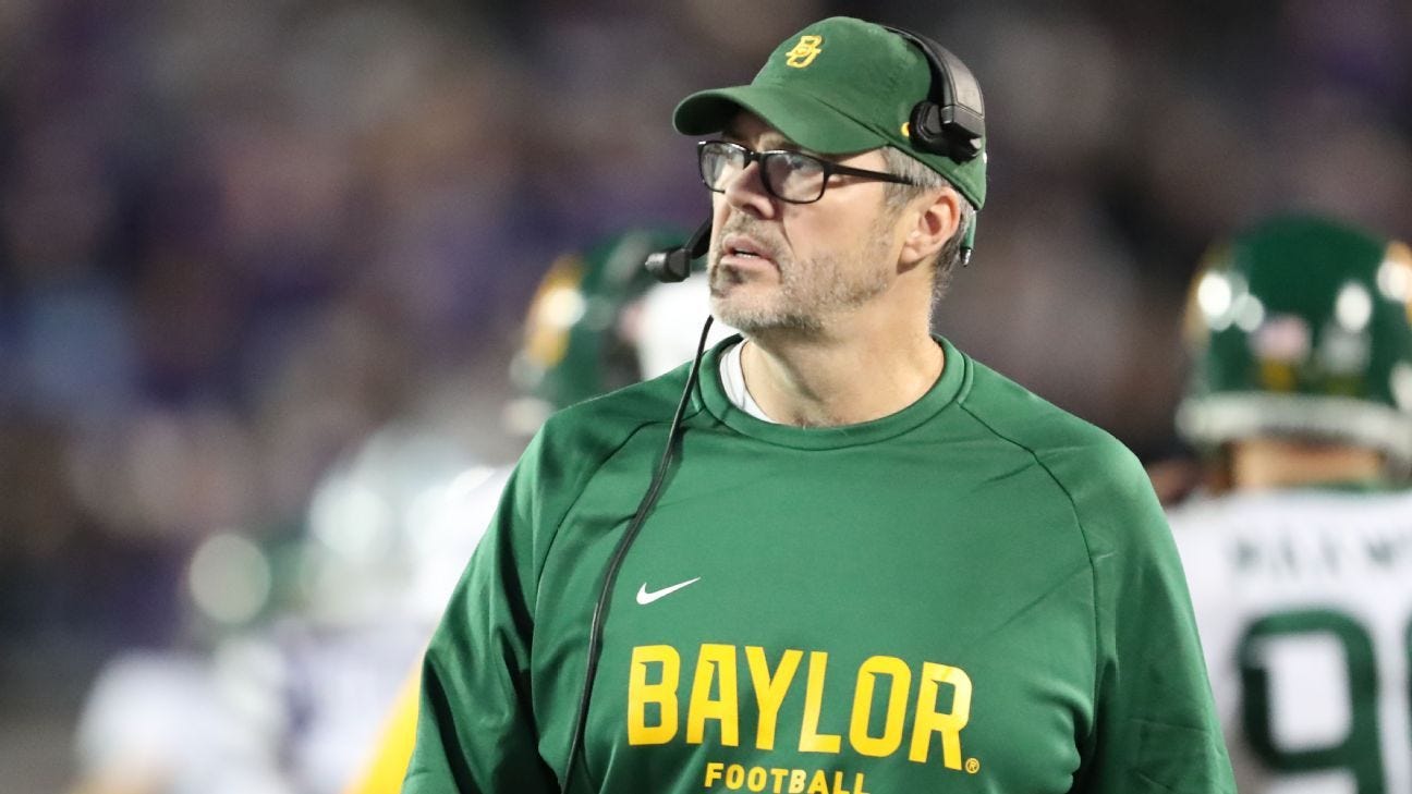 Kansas hires ex-Baylor OC Jeff Grimes as new OC - ESPN