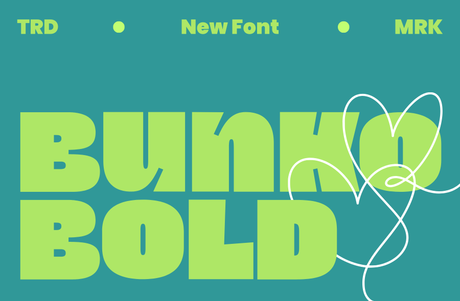 Bunko Bold Display Font