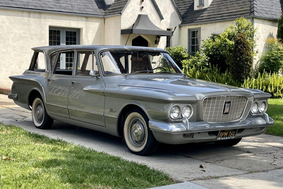 No Reserve: 21-Years-Owned 1960 Plymouth Valiant V-200 Suburban Project