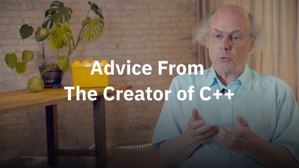 (Life) Advice From The Creator of C++ Podcast Summary
