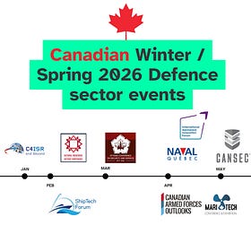 H1 2026 Canadian Defence Events